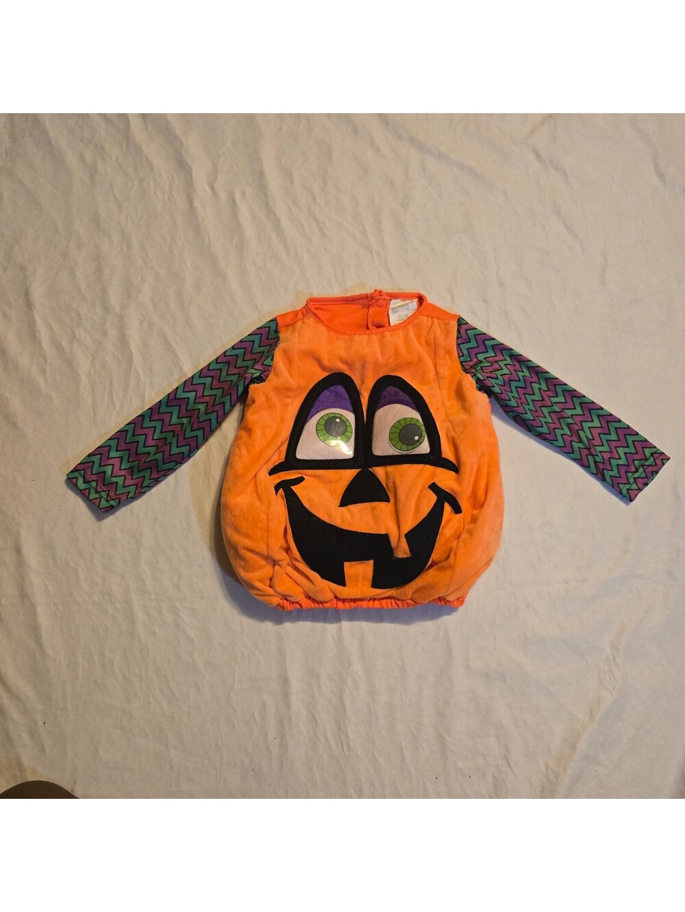 Forum Novelties Kids Pumpkin Costume Jack O Lantern Halloween Orange